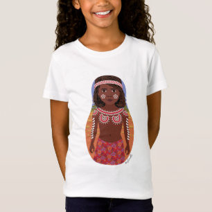 Aboriginal Australian Matryoshka Girls' T-Shirt