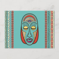 Aboriginal Aztec Inca Mayan Mask