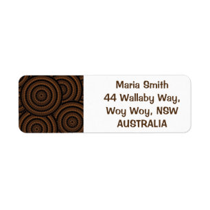 Aboriginal dot painting