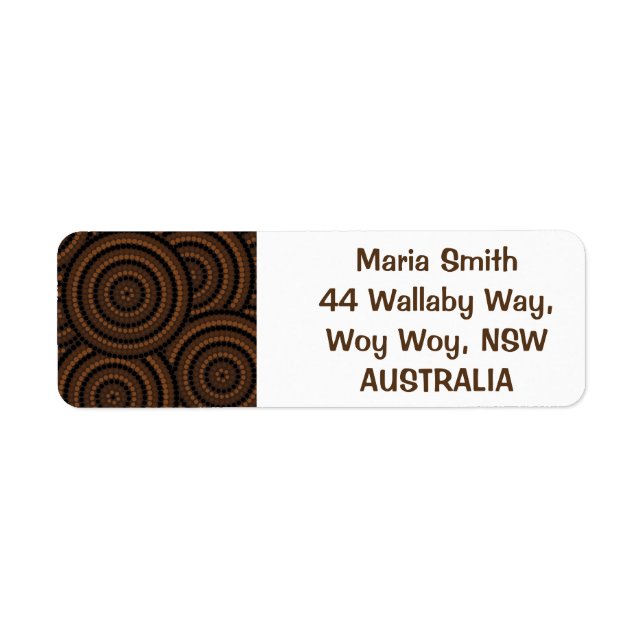 Aboriginal dot painting (Front)