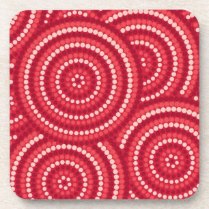 Aboriginal Dot Painting Coaster
