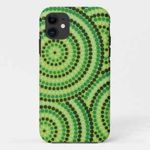Aboriginal Dot Painting iPhone Case