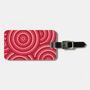 Aboriginal Dot Painting Luggage Tag