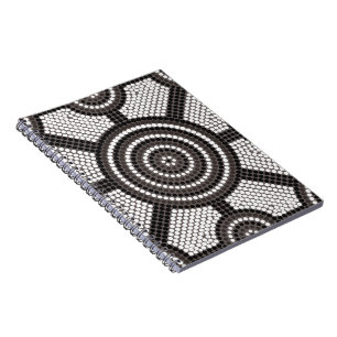 Aboriginal dot painting notebook