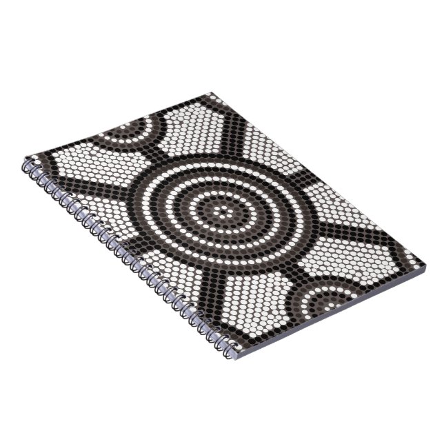 Aboriginal dot painting notebook (Right Side)