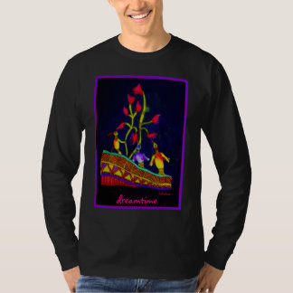 Aboriginal Dreamtime Birds by S Ambrose T-Shirt