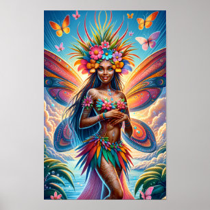 Aboriginal Fairy Poster