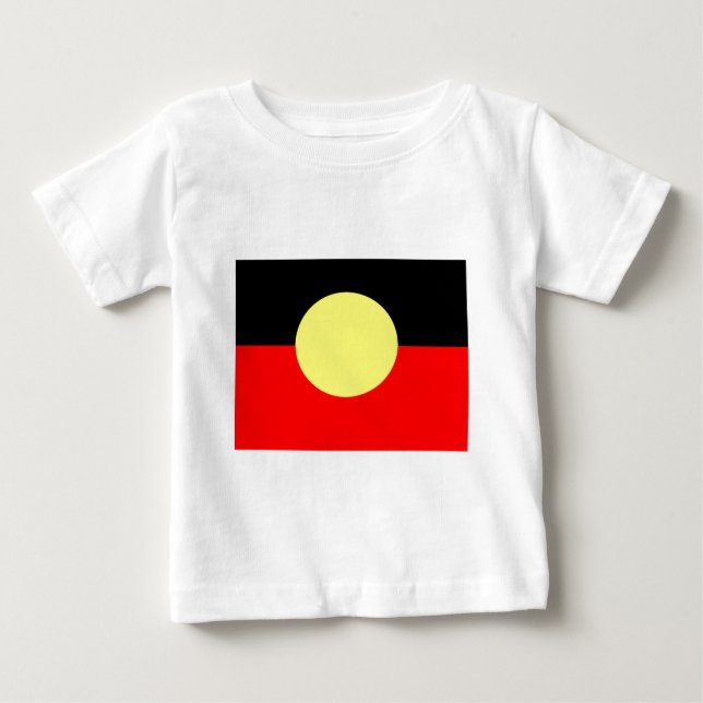 aboriginal-Flag Baby T-Shirt (Front)