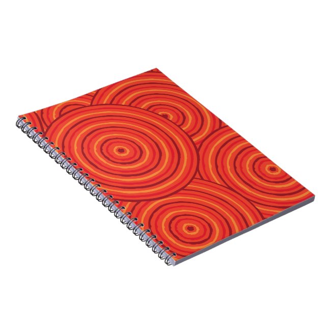 Aboriginal line painting notebook (Right Side)