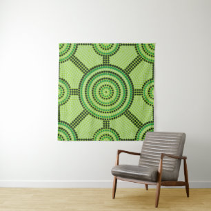 Aboriginal Meetingplace Rainforest Tapestry