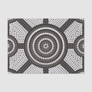 Aboriginal Meetingplace Storm Tissue Paper