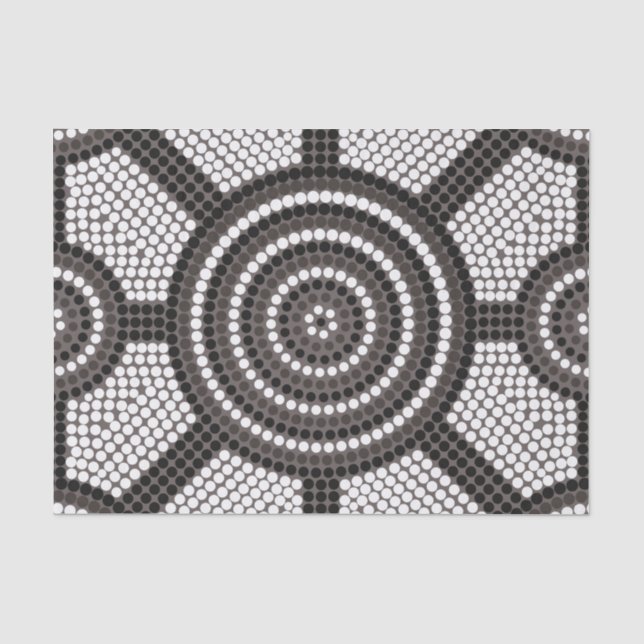 Aboriginal Meetingplace Storm Tissue Paper (Front)