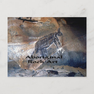 Aboriginal Rock art Postcard