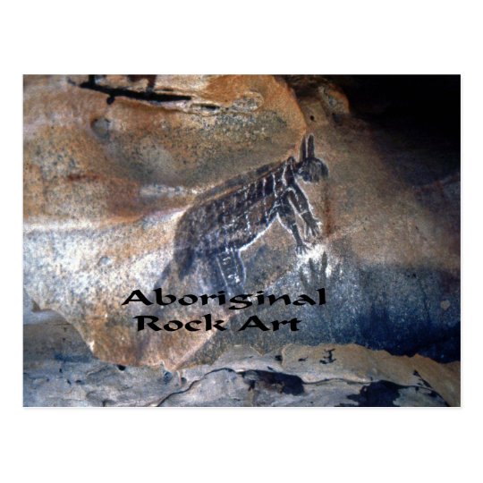 Aboriginal Rock art Postcard