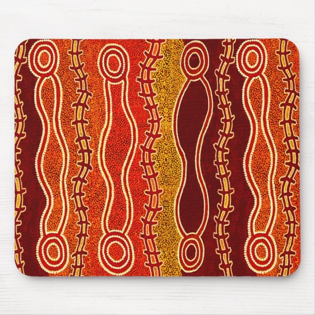 Aboriginal Serpents . Mouse Mat (Front)