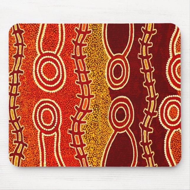 Aboriginal Serpents . Mouse Mat (Front)