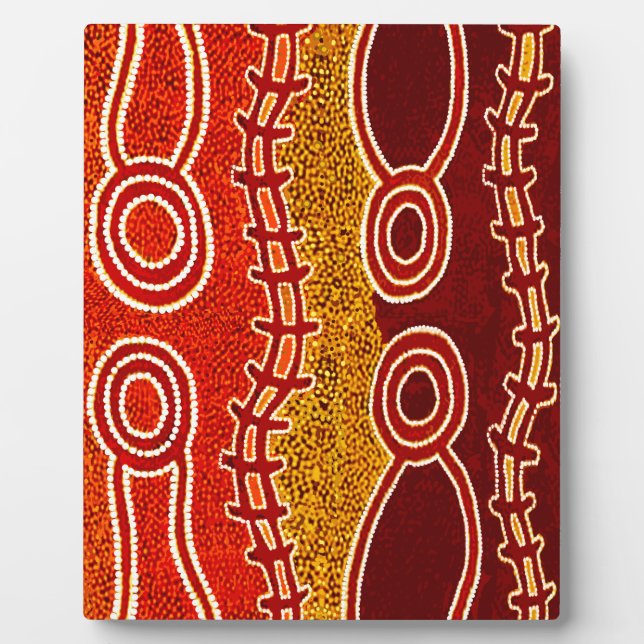 Aboriginal Serpents . Plaque (Front)