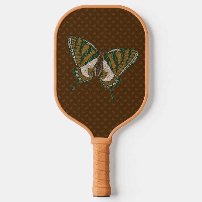 Aboriginal Swallowtail Pickleball Paddle (Front)