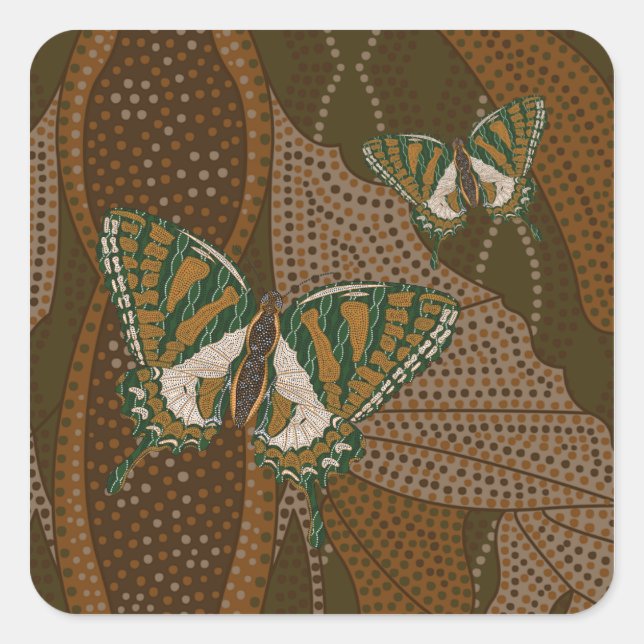 Aboriginal Swallowtail Sticker (Front)