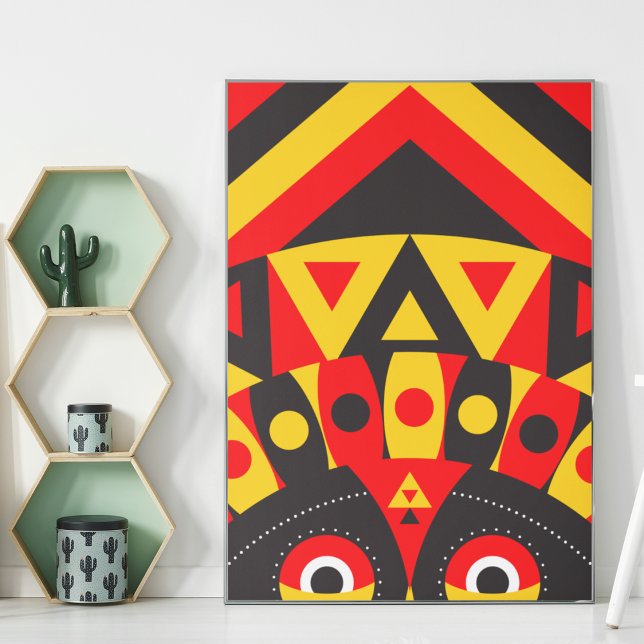 Aboriginal Tribal Canvas Print (Creator Uploaded)
