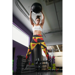 Aboriginal Tribal Capri Leggings