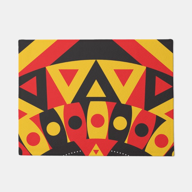aboriginal tribal doormat (Front)