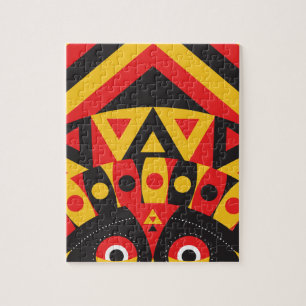 aboriginal tribal jigsaw puzzle