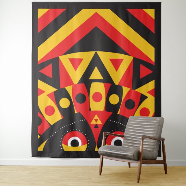 Aboriginal tribal tapestry (In Situ)