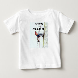 Aborist Tree surgeon Birthday present gift. Baby T-Shirt