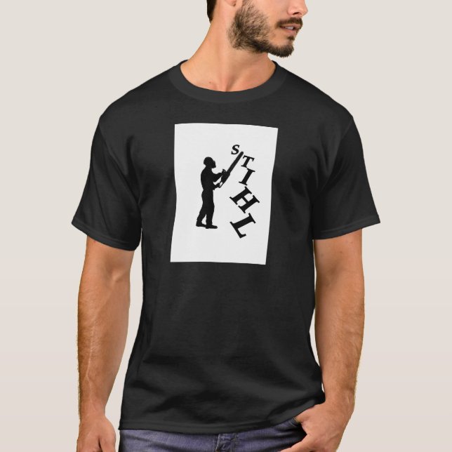 Aborist Tree surgeon Birthday present gift. T-Shirt (Front)