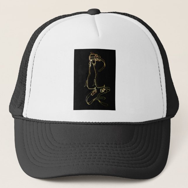Aborist Tree surgeon Birthday present gift. Trucker Hat (Front)