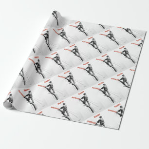 Aborist Tree surgeon christmas present gift Wrapping Paper