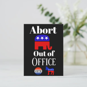 Abort GOP Out of Office Postcard