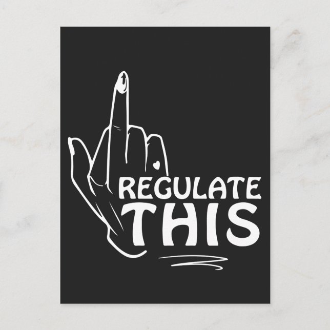 Abortion Is Healthcare, Feminist Art, Abortion Postcard (Front)