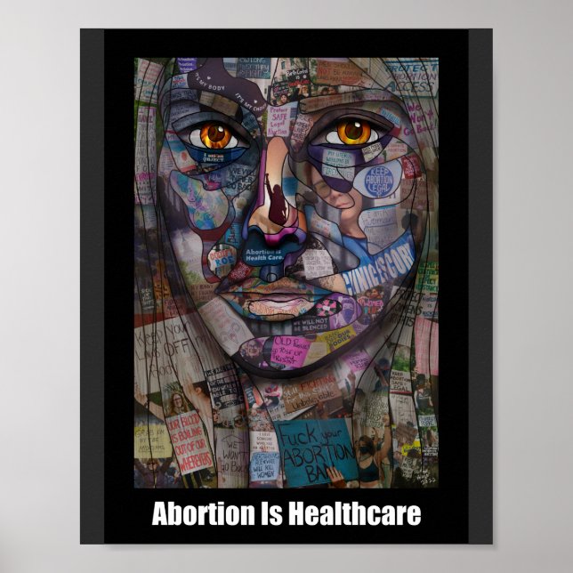 Abortion is Healthcare Poster (Front)