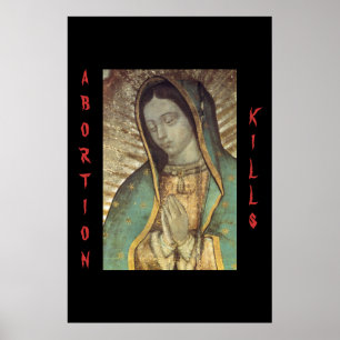 ABORTION KILLS POSTER