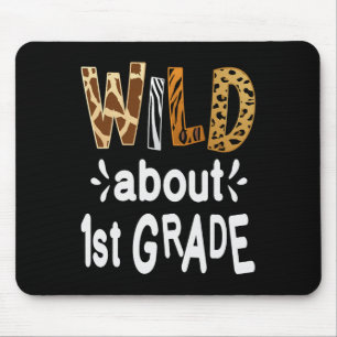 About 1st Grade Welcome Back To School First Day O Mouse Mat