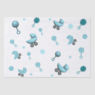 About a Boy Baby Shower Invite Invitation Gift Bag Tissue Paper