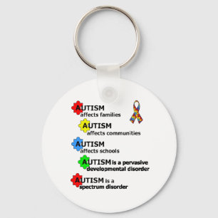 ABOUT AUTISM KEY RING