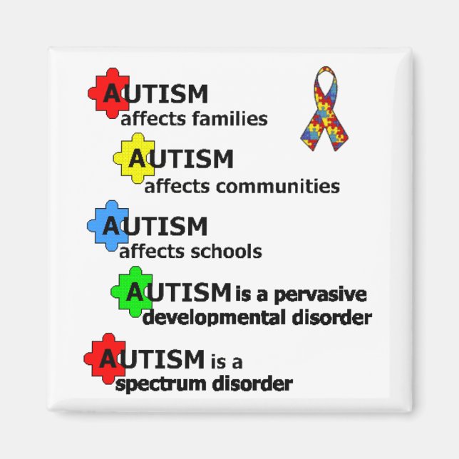 ABOUT AUTISM MAGNET (Front)