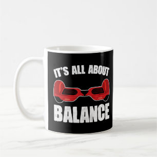 About Balance Hoverboarding Electric Scooter Hover Coffee Mug