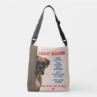 About Boxers Funny & Loving Boxer Dog Quote Design