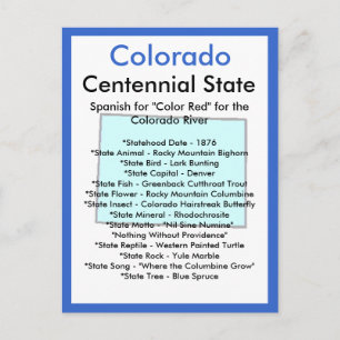 About Colorado Postcard