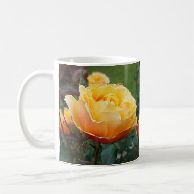 About Face Rose #2 Mug (Left)