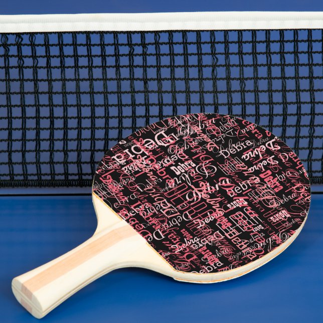 About Girls and Table Tennis Ping Pong Paddle (Insitu)