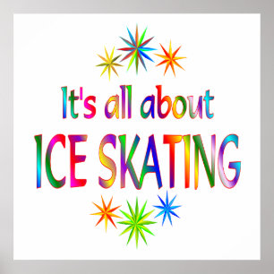 About Ice Skating Poster