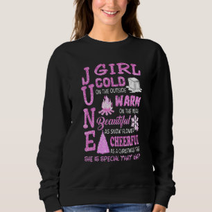 About June Girl Shirt June Girl Cold Warm Beautifu