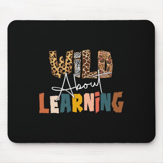About Learning Teacher Back To School Teaching 1  Mouse Mat (Front)