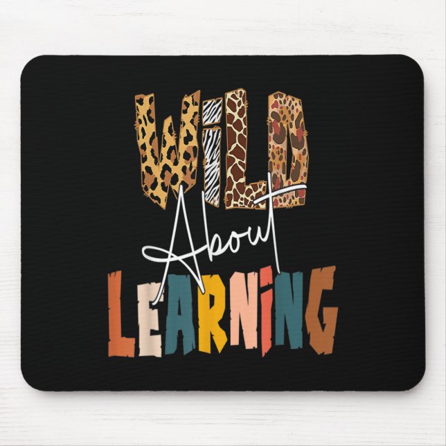 About Learning Teacher Back To School Teaching  Mouse Mat (Front)