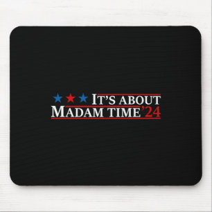 About Madam Time Harris 2024 Kamala Childless Cat Mouse Mat